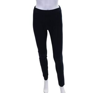 Joseph Womens Stretch Pull-On Mid-Rise Skinny Dress Pants Solid Blue Size 36